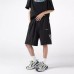 Quick drying loose fit sports casual beach five quarter pants