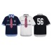 Regular Shoulder Collar Spliced Plaid Design Short Sleeve Men's Summer Casual Couple Top Regular Shoulder Collar Spliced Plaid Design Short Sleeve Men's Summer Casual Couple Top