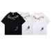 Retro Cute Cartoon Print Short Sleeve T-Shirt Men's Summer Pure Cotton Casual Versatile Couple Half Sleeve Top