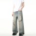 Vintage ripped jeans for men in summer