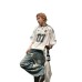 Quick drying mesh breathable loose casual V-neck racing suit top