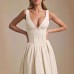 Heavy Work Sexy Fitted Strapless Dress Elegant Retro