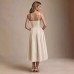 Heavy Work Sexy Fitted Strapless Dress Elegant Retro