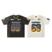Spliced Mesh Breathable V-Neck Short Sleeve T-Shirt for Men and Women