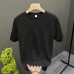 Foam gauze short sleeved gauze short sleeved men's style