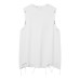 Colorful Embroidery Hem Distressed Unique Design Sleeveless Vest Men's Loose Casual Tank Top