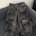 Multi pocket workwear jeans for men