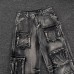 Multi pocket workwear jeans for men