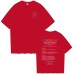 COLD-PLAY Music of The Spheres World Tour Short sleeved Women's T