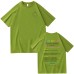 COLD-PLAY Music of The Spheres World Tour Short sleeved Women's T