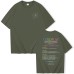 COLD-PLAY Music of The Spheres World Tour Short sleeved Women's T