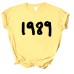 The Era Tour loose casual short sleeved short sleeved short sleeved