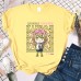 Kanroji Mitsuri Printed Short Sleeve Ganlu Temple Glass Kanroji Mitsuri Printed Short Sleeve Ganlu Temple Glass