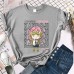 Kanroji Mitsuri Printed Short Sleeve Ganlu Temple Glass Kanroji Mitsuri Printed Short Sleeve Ganlu Temple Glass