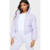 Bright Color Metallic Short Women's Cotton Coat