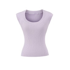Slim Fit Round Neck Top