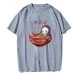 Demon Slayer Nezuko Ramen Loose Short Sleeve