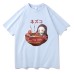 Demon Slayer Nezuko Ramen Loose Short Sleeve