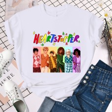 Heartstopper Nick and Charlie Love Lesson Short Sleeve T-Shirt