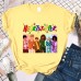 Heartstopper Nick and Charlie Love Lesson Short Sleeve T-Shirt
