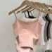 Sweet and Spicy Korean Style Lace Bowknot Splicing Crop Top for Women Summer Slim Fit Camisole