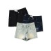 Butt hugging denim shorts for women