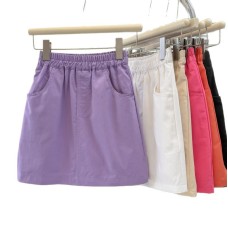 Style High-Waisted Slimming A-Line Skirt for Women