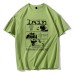 Serial Experiments Lain Iwakura Printed Loose Short Sleeves Serial Experiments Lain Iwakura Printed Loose Short Sleeves