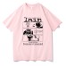 Serial Experiments Lain Iwakura Printed Loose Short Sleeves Serial Experiments Lain Iwakura Printed Loose Short Sleeves
