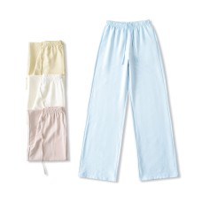 High waist slimming wide leg straight leg pants