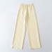 High waist slimming wide leg straight leg pants
