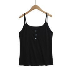 Loose thin shoulder strap top with small straps
