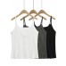 Loose thin shoulder strap top with small straps