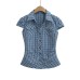 Slimming and slimming short sleeved top for women