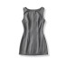Belted Fitted Sleeveless Suit Dress