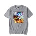 Demon Slayer Kimetsu no Yaiba Agatsuma Zenitsu Printed Loose Short Sleeve T-Shirt