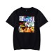 Demon Slayer Kimetsu no Yaiba Agatsuma Zenitsu Printed Loose Short Sleeve T-Shirt