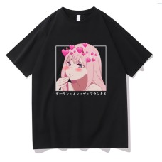 Darling In The Franxx Zero Two 002 Printed Short Sleeve