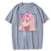 Darling In The Franxx Zero Two 002 Printed Short Sleeve