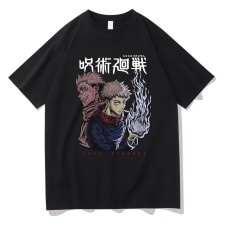 Jujutsu Kaisen Printed  Short Sleeve Top