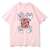 Jujutsu Kaisen Tiger Wand Yuji Itadori Nobara Kugisaki Gojo Satoru Gesture Printed Short Sleeve T-Shirt