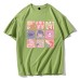 Mairimashita Printed Short Sleeve  T-Shirt