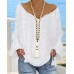 Spring and Summer New Hot Selling  Printed + Bubble Gum Printed Long Sleeve Top