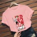Cowboy Bebop Print Loose T-Shirt Short Sleeve