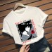 Death Note Printed Loose T-Shirt Short Sleeve