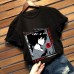 Death Note Printed Loose T-Shirt Short Sleeve