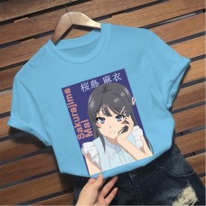 Sakurajima Mai T-Shirt Short Sleeve 