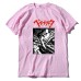 Berserk Griffith Guts Printed Loose Fit Short Sleeve  T-Shirt