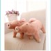 Cute Realistic Pig Plush Toy Pig Doll Stuffed Animal Sleeping Comfort Doll