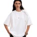 Design sense niche casual loose round neck half sleeved top